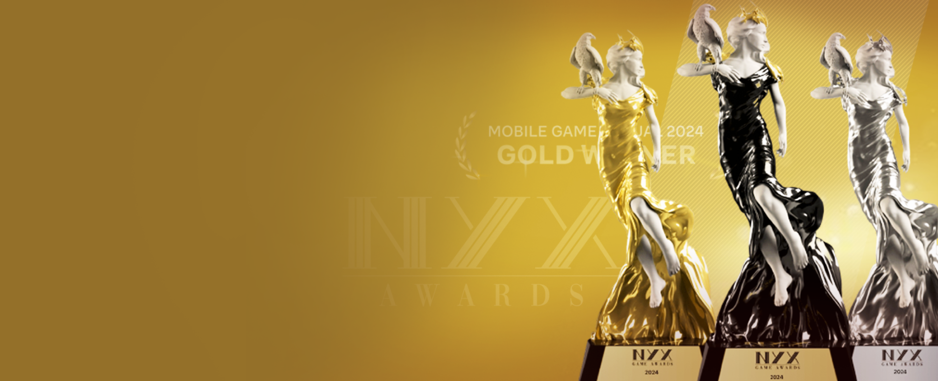 AviaGames Wins Big at the 2024 NYX Game Awards with Three Prestigious Titles